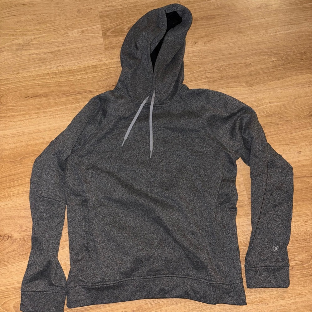 City Sweat Hoodie Fleece in Dark Heathered Gray (size M)